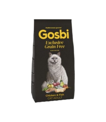 GOSBI EXLUSIVE GF. CHICKEN & FISH CAT ADULT 400GR