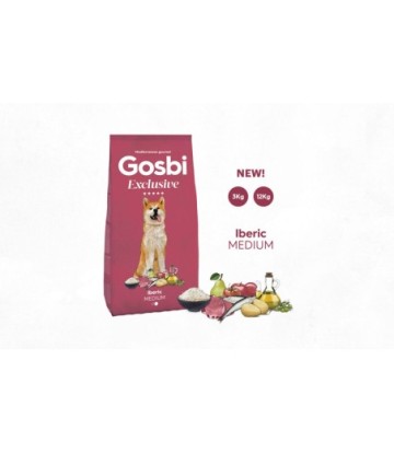 GOSBI EXCLUSIVE IBERIC MEDIUM 3KG