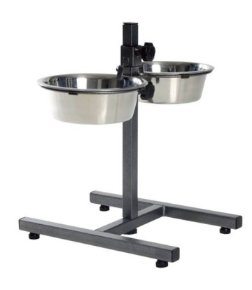 BARRA 2 COMEDEROS CON PIE 1.8L