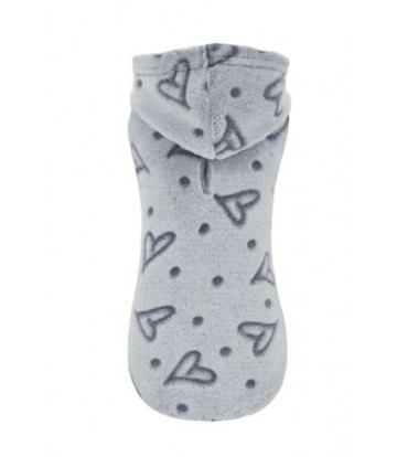 SUDADERA CON CAPUCHA AMOUR GRIS 20CM