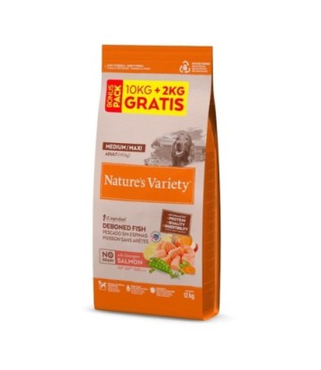 NV NO GRAIN MEDIUM ADULT SALMON 10KG