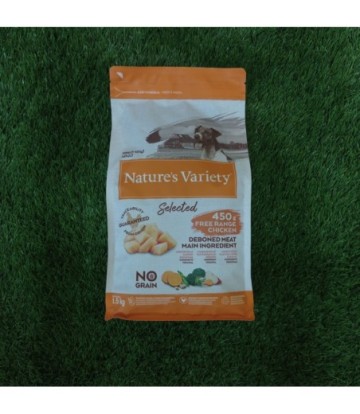 NV NO GRAIN MINI ADULT FREE RANGE POLLO 1.5KG