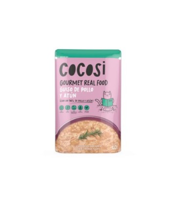 GUISO  GATO DE POLLO Y ATUN 40GR