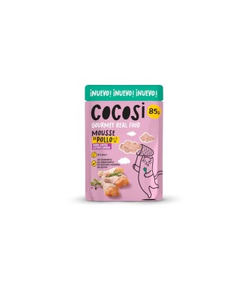 MOUSSE DE POLLO PARA GATOS ADULTOS 80GR
