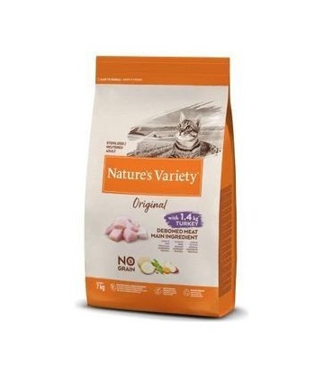 NV ORIGINAL NO GRAIN STERILIZED PAVO 7KG