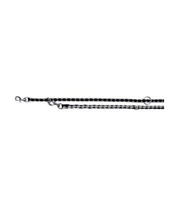 RAMAL NEW CAVO L-XL 2M/18MM NEGRO/PLATA