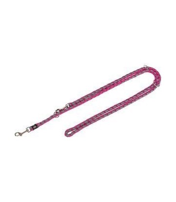 RAMAL NEW CAVO L-XL 2M/18MM FUCSIA/GRAFITO