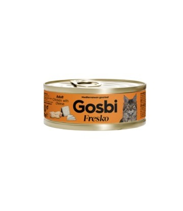 FRESKO CAT ADULT CHICKEN WITH CHEESE 70GR