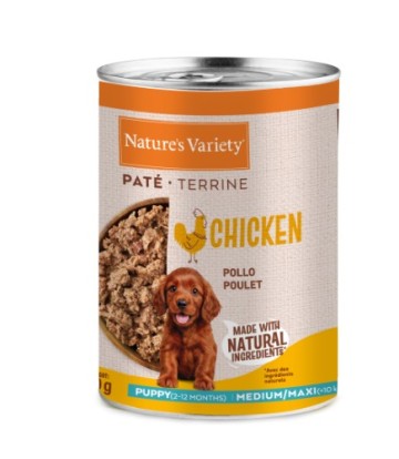 LATA PATE M/M PUPPY POLLO...