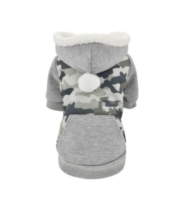 SUDADERA CON CAPUCHA CAMUFLAJE 50CM
