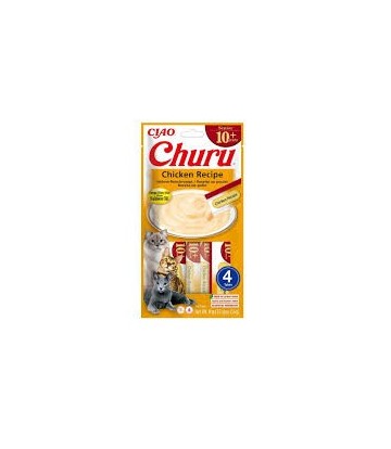 CHURU CAT SENIOR POLLO 4X14GR