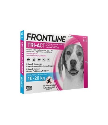 FRONTLINE TRI-ACT 10-20KG 3 PIPETAS