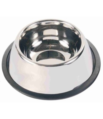 Comedero Acero Inox. Orejas largas. 0.9 l. ø25cm