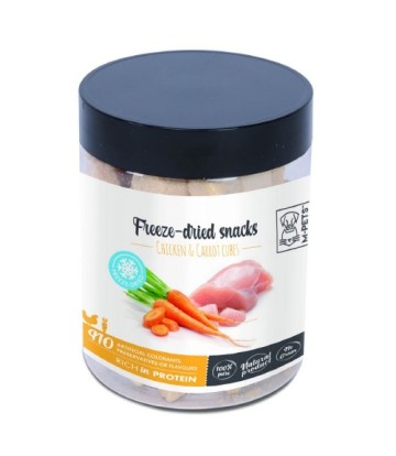 TRAMPET SNACK LIOFILIZADO POLLO Y ZANAHORIA 40GR