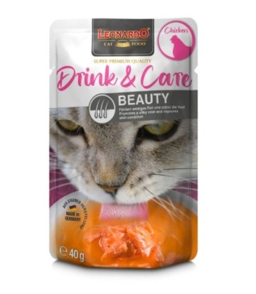 LEONARDO DRINK CARE BEAUTY POLLO 40GR