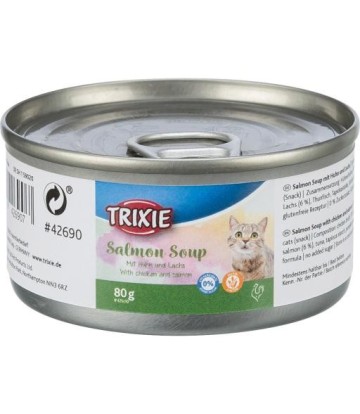 SOPA SALMON CON POLLO Y SALMON 80GR