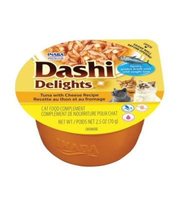 DASHI DELIGHTS ATUN Y QUESO 70GR