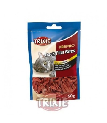 SNACK PREMIO DUCK FILET BITES 50GR