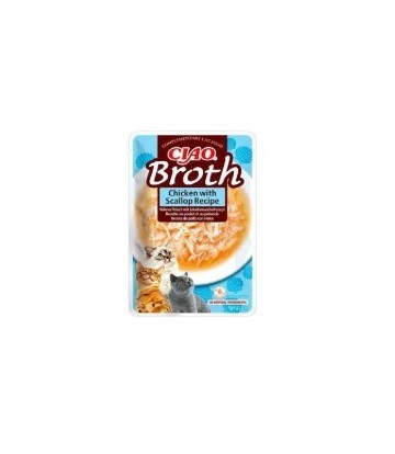 CHURU CAT BROTH POLLO CON VIEIRA 40GR