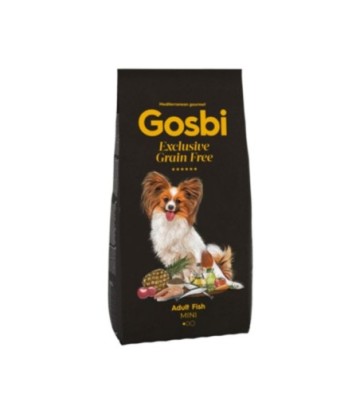 GOSBI EXCLUSIVE GRAIN FREE ADULT FISH MINI 500GR