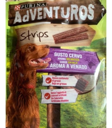 ADVENTUROS STRIPS VENADO 90GR