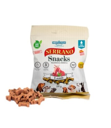 MDT SERRANO SNACK PERROS CORDERO 85GR